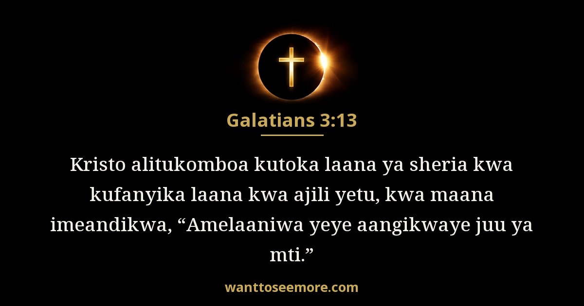 Wagalatia 3:13