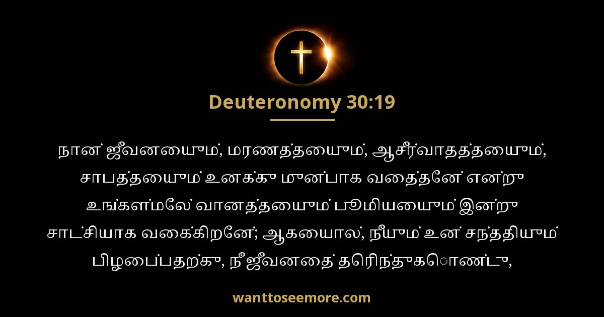 Deuteronomy 30:19