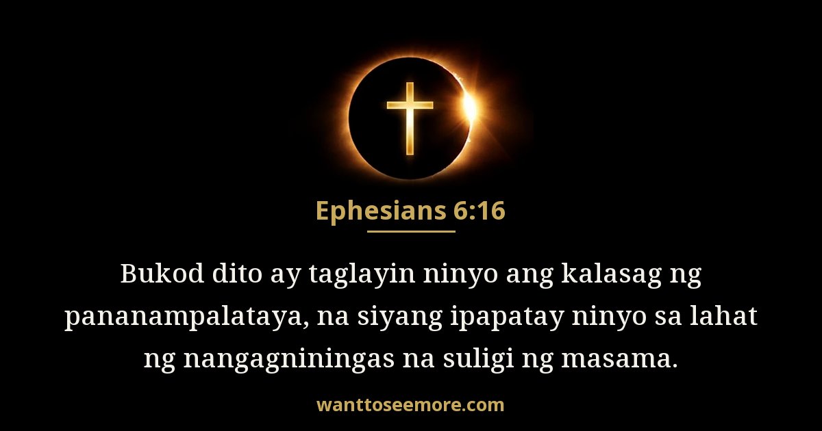 Mga Taga-Efeso 6:16
