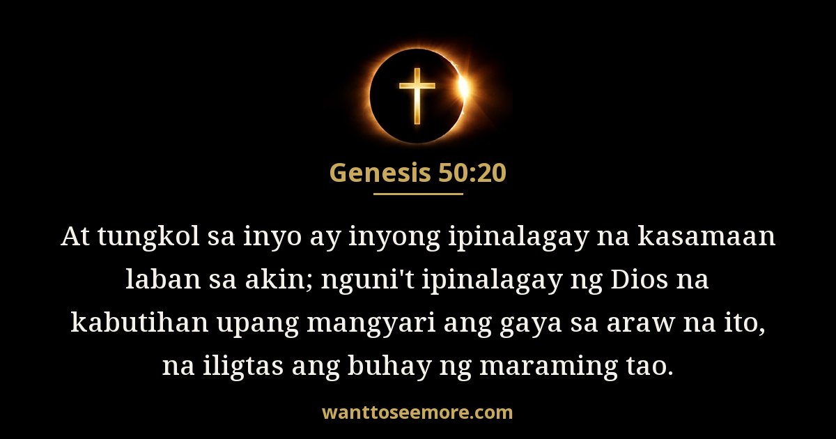 Genesis 50:20