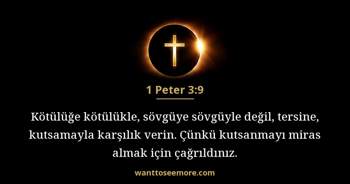 1 Peter 3:9