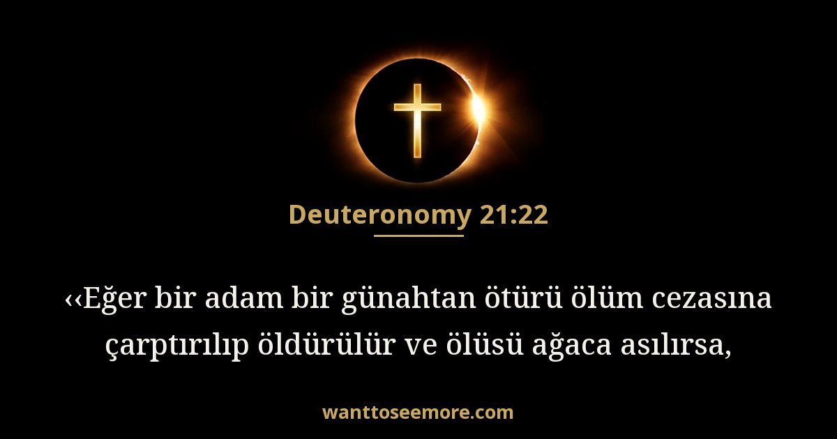 Deuteronomy 21:22