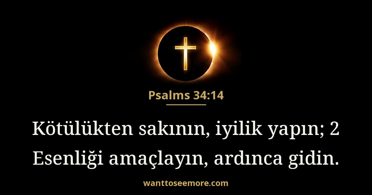 Psalms 34:14