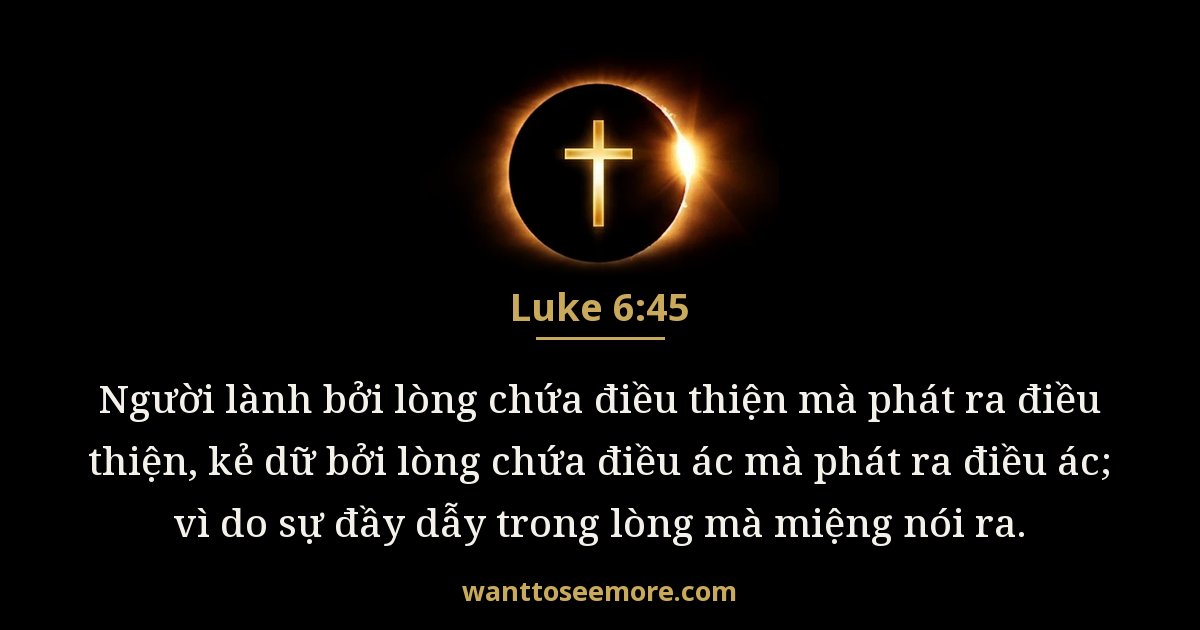 Luke 6:45