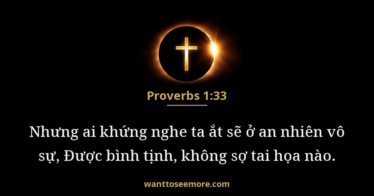 Proverbs 1:33