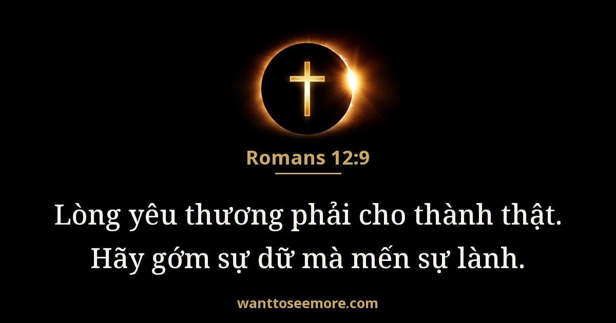 Romans 12:9