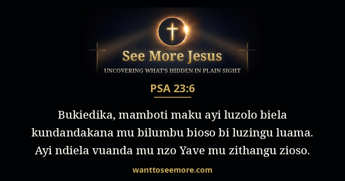 PSA 23:6