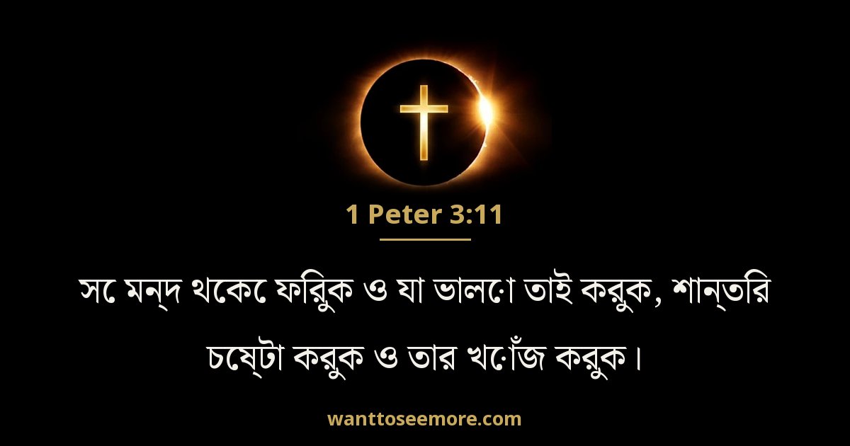 1 Peter 3:11