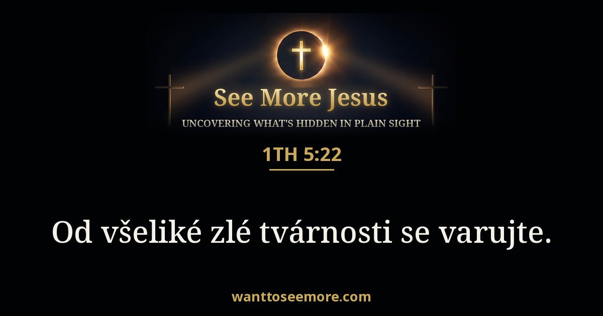 1 Thessalonians 5:22