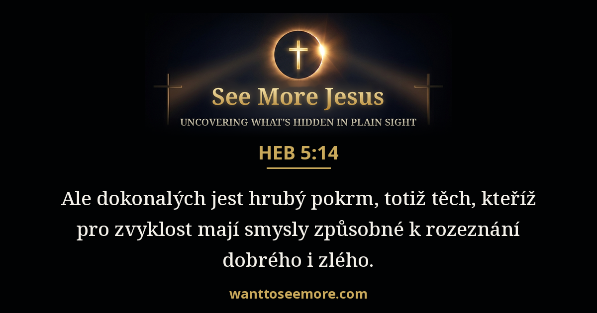 Hebrews 5:14