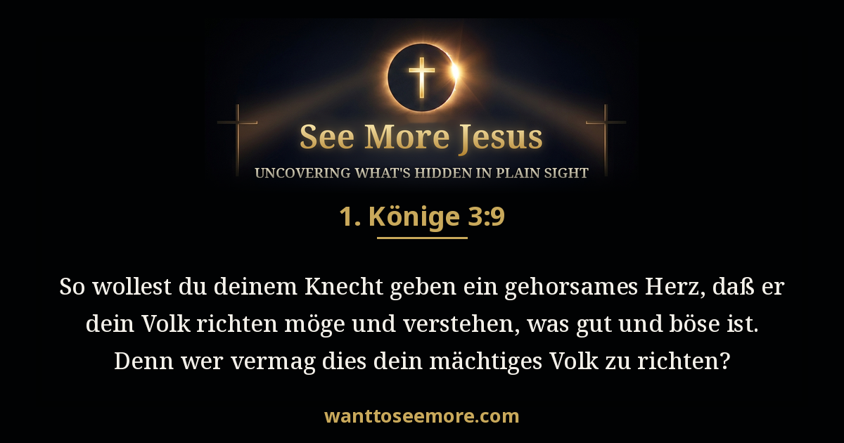 1 Kings 3:9