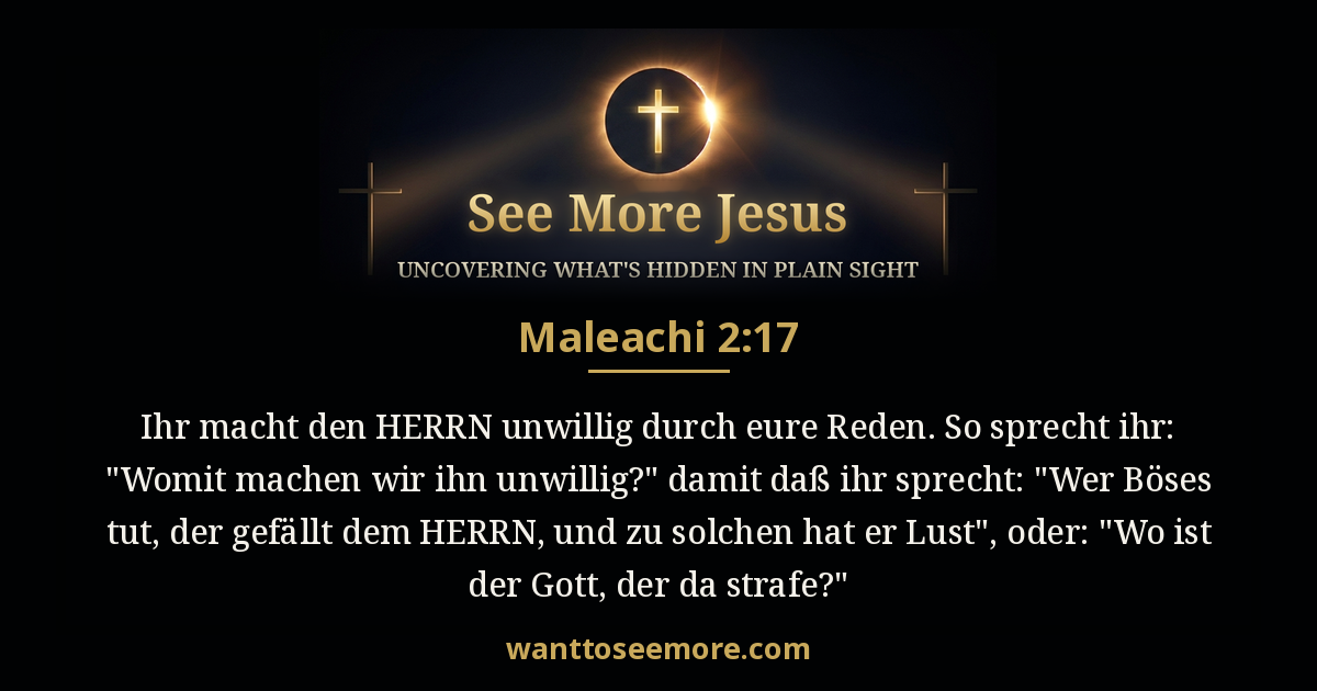 Malachi 2:17