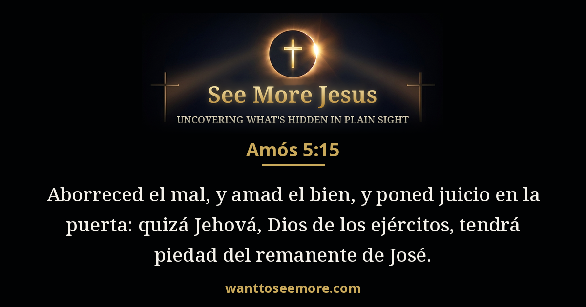 Amos 5:15