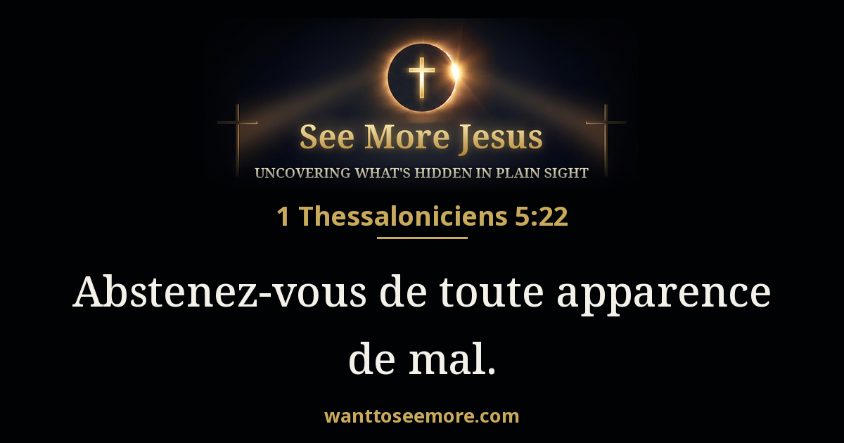 1 Thessalonians 5:22