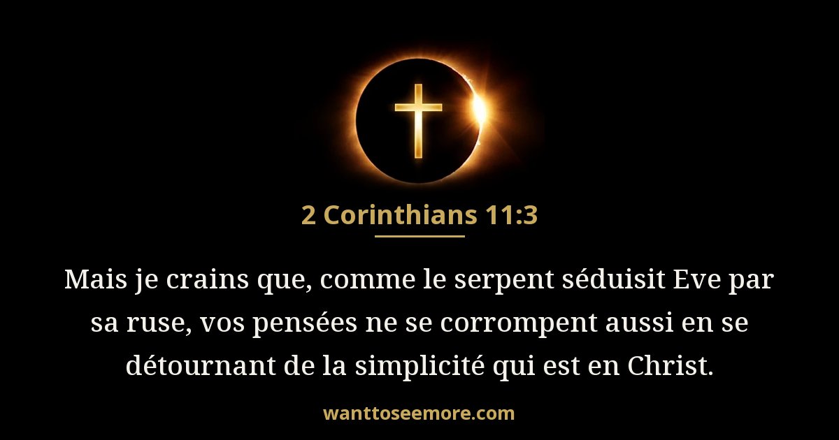 2 Corinthians 11:3