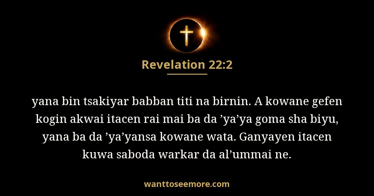 Revelation 22:2
