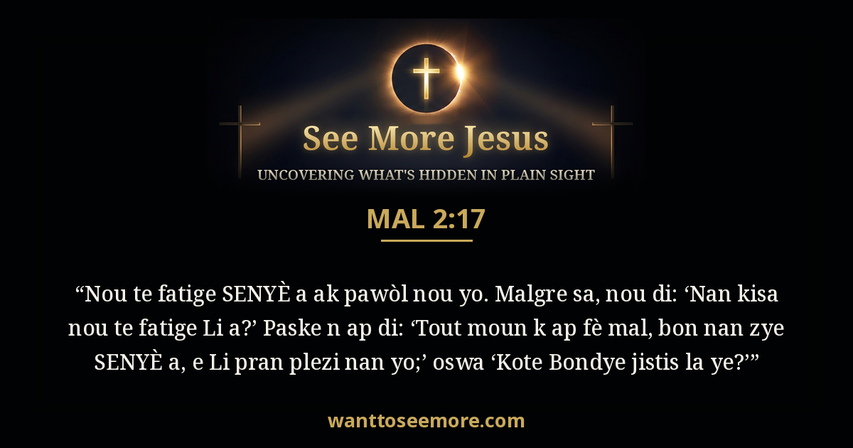 Malachi 2:17