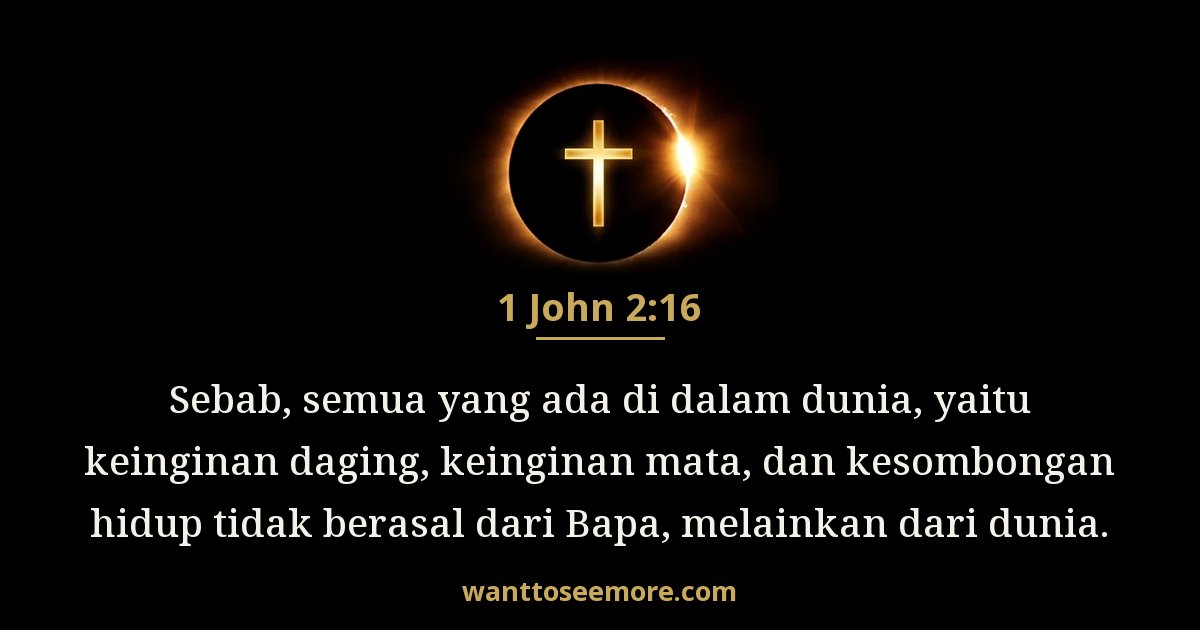 1 John 2:16