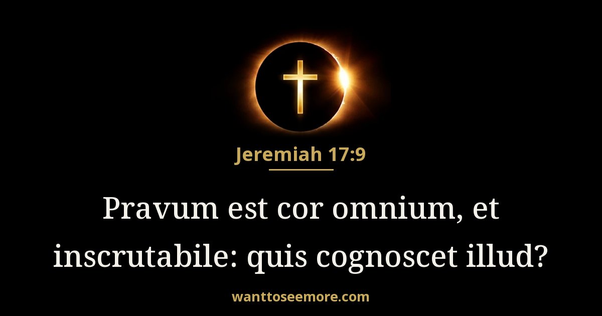 Jeremiah 17:9
