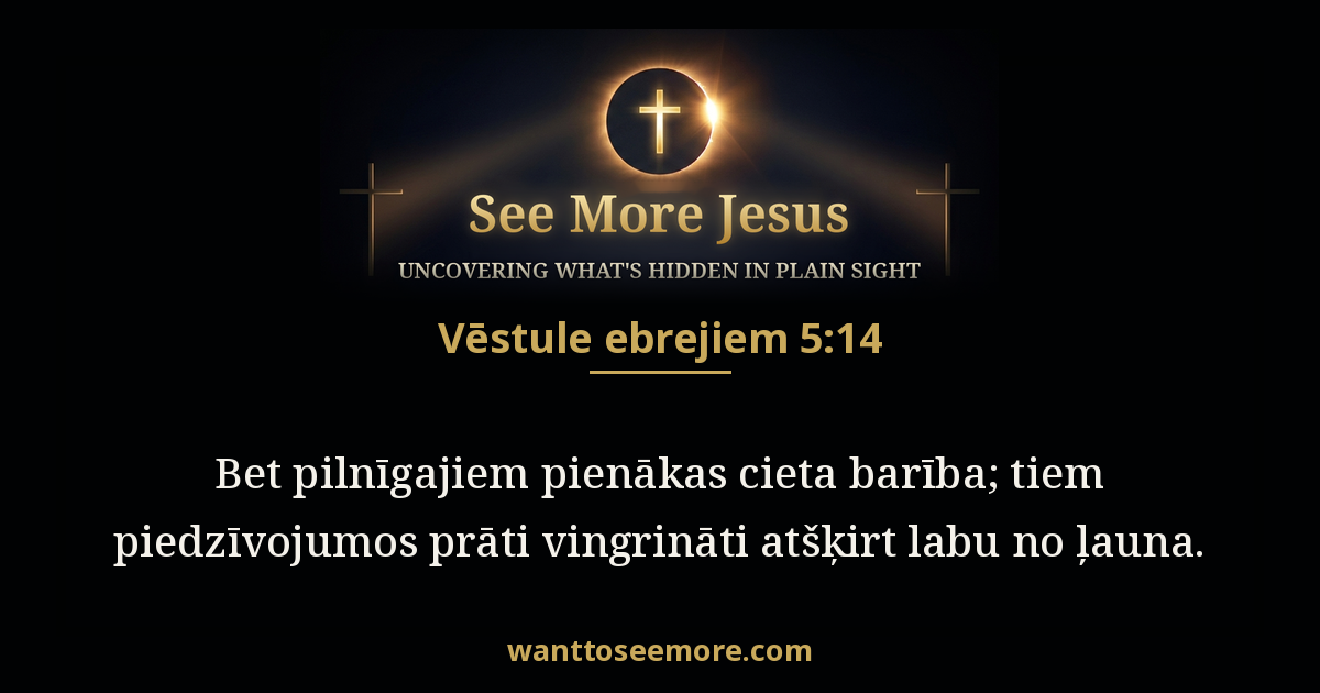 Hebrews 5:14