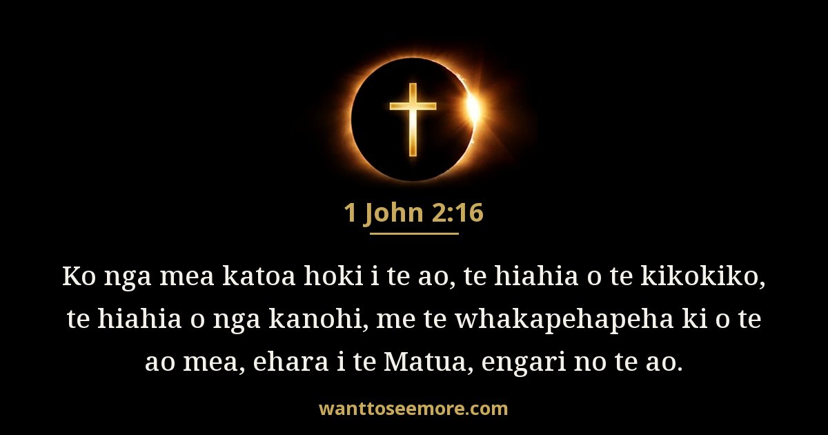 1 John 2:16