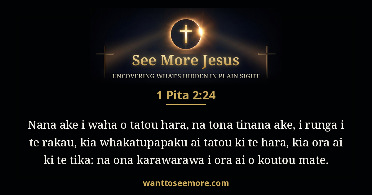 1 Peter 2:24
