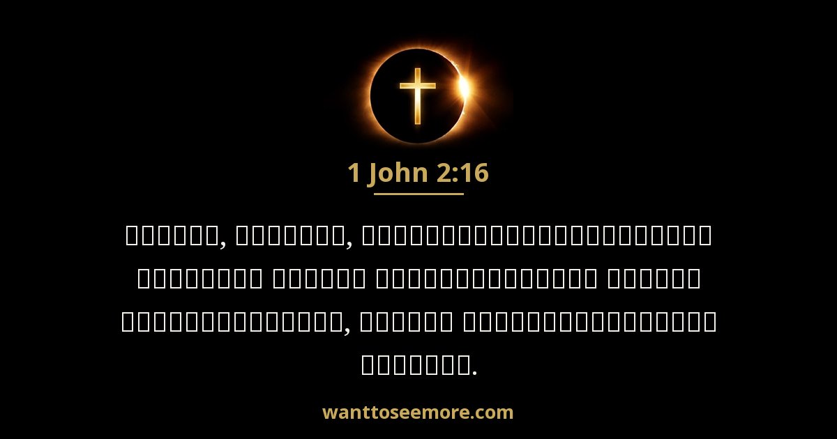 1 John 2:16