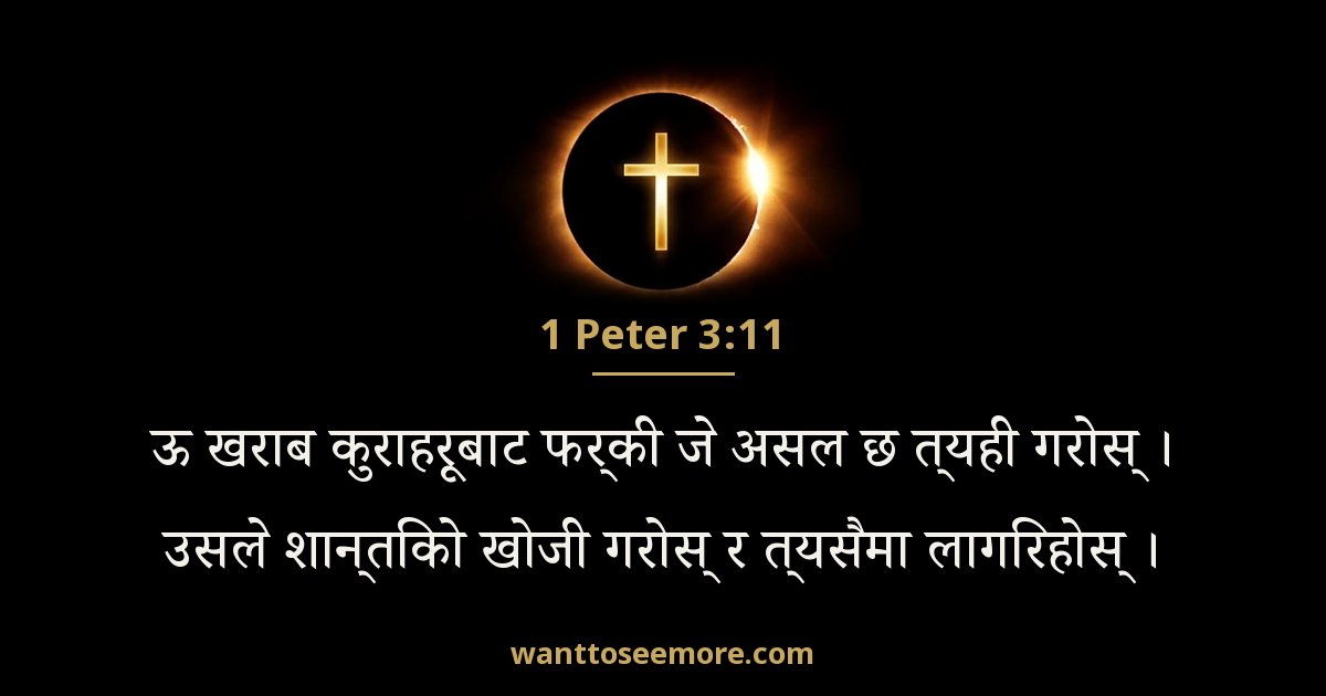 1 Peter 3:11