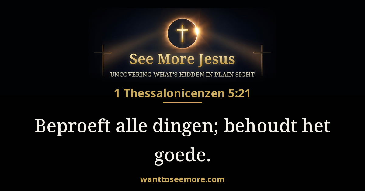 1 Thessalonians 5:21