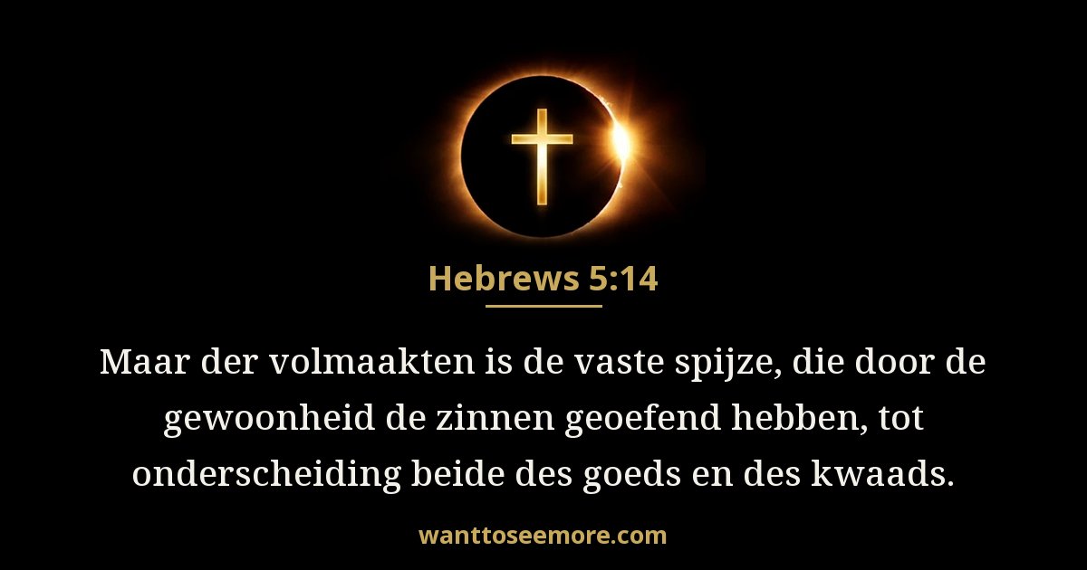 Hebrews 5:14