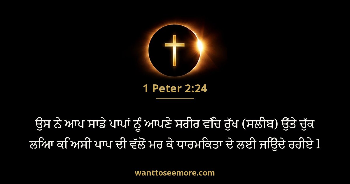 1 Peter 2:24
