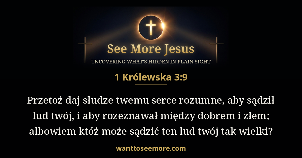1 Kings 3:9