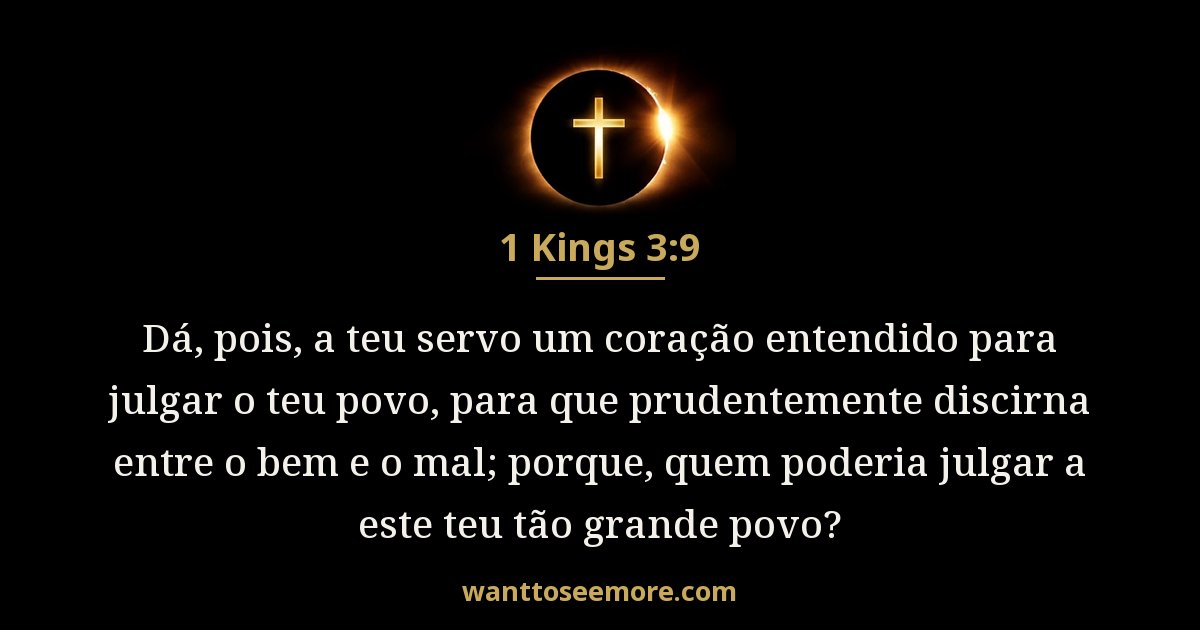 1 Kings 3:9
