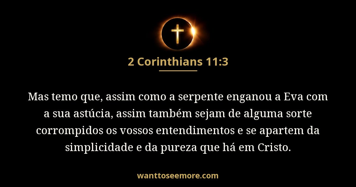 2 Corinthians 11:3