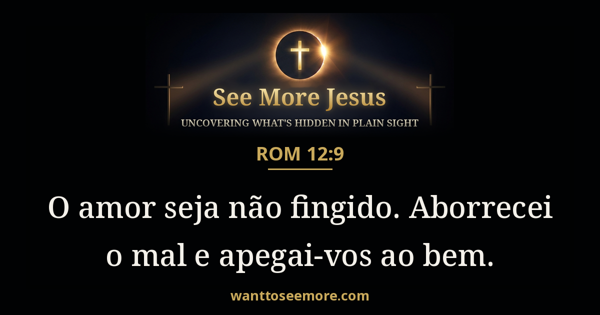 Romans 12:9