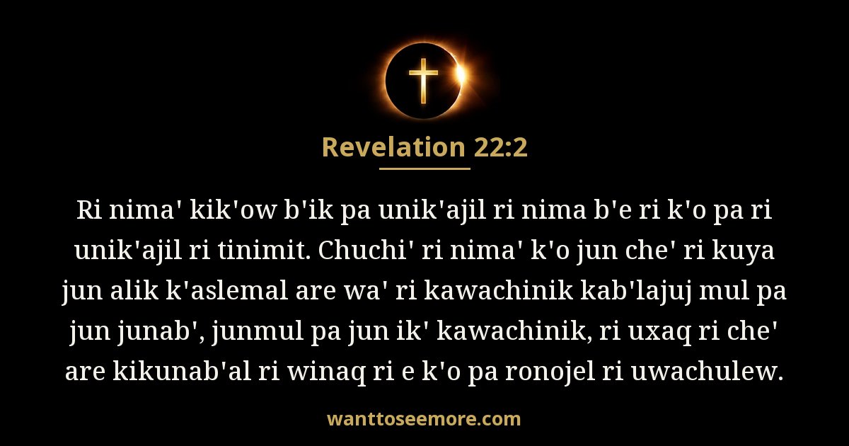 Revelation 22:2