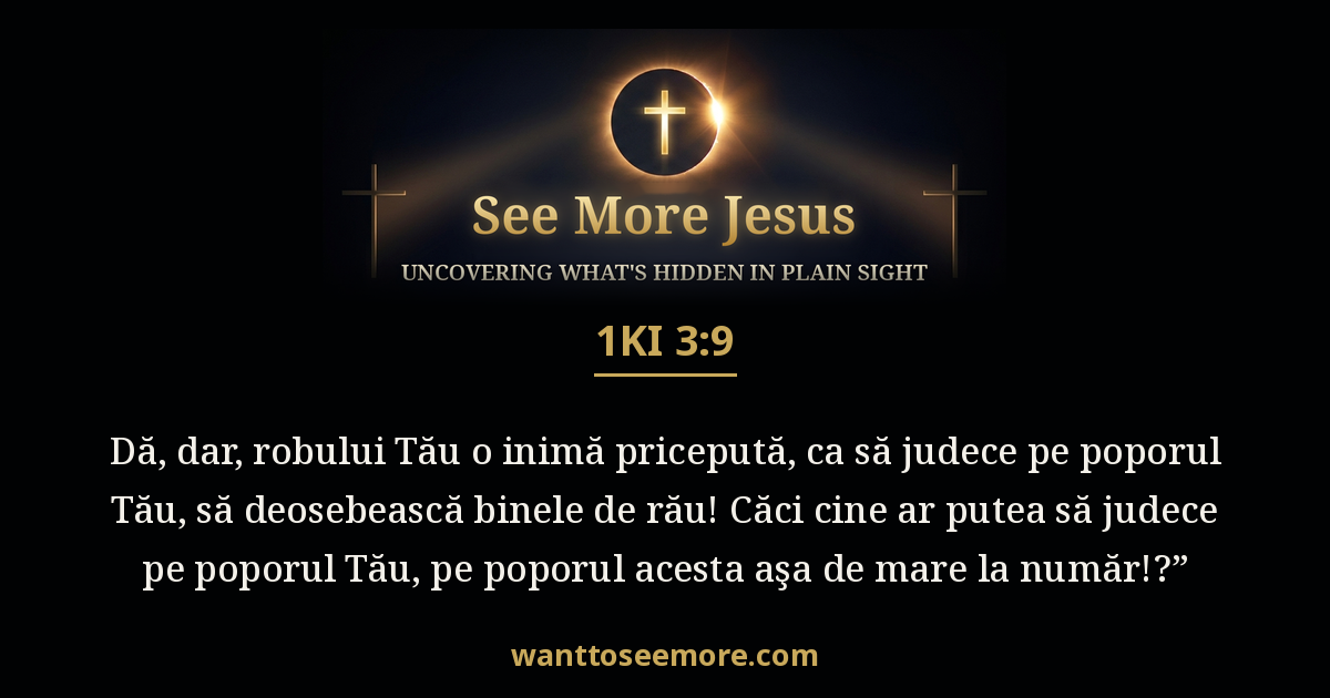1 Kings 3:9