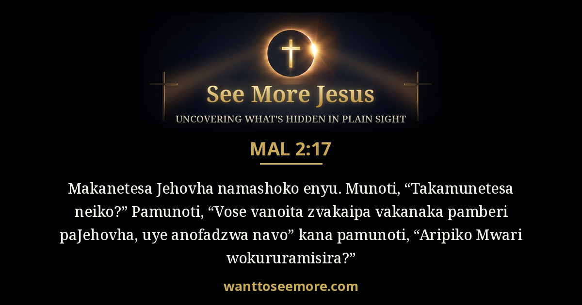 Malachi 2:17
