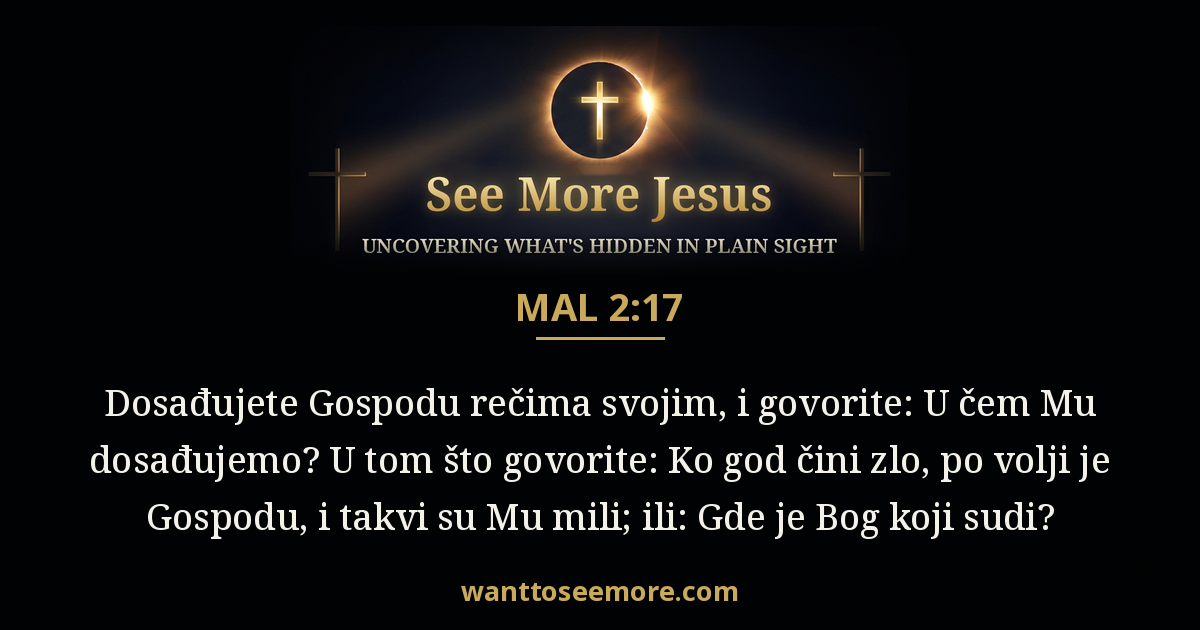 Malachi 2:17