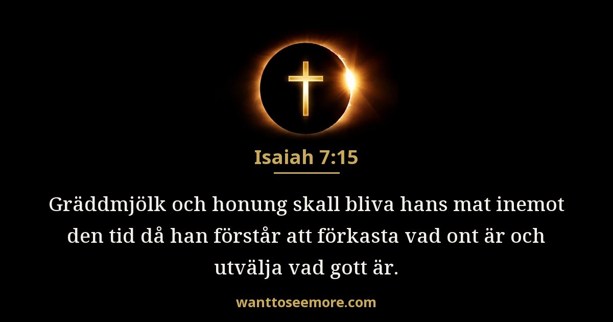 Isaiah 7:15