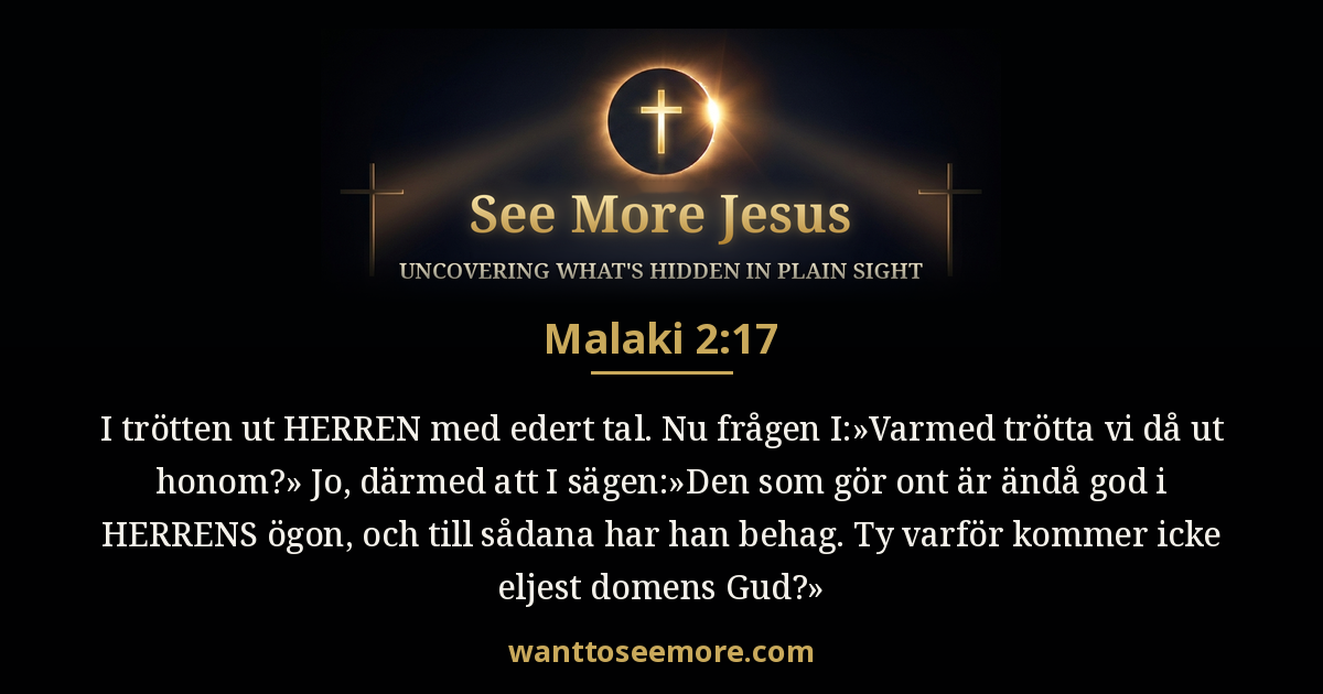 Malachi 2:17