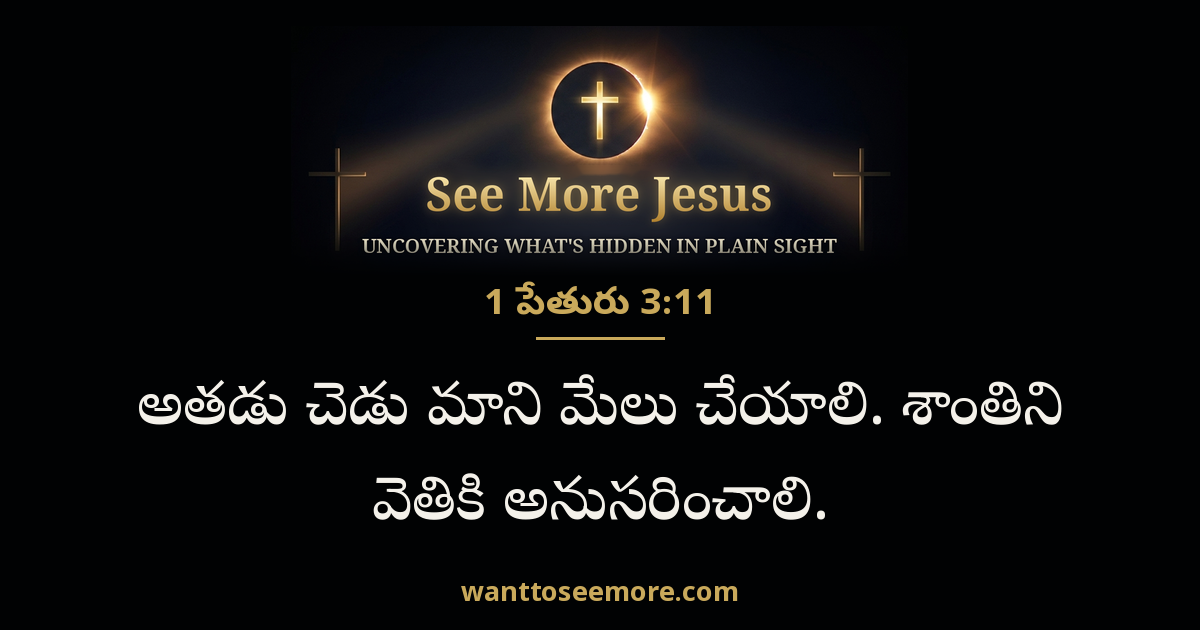 1 Peter 3:11