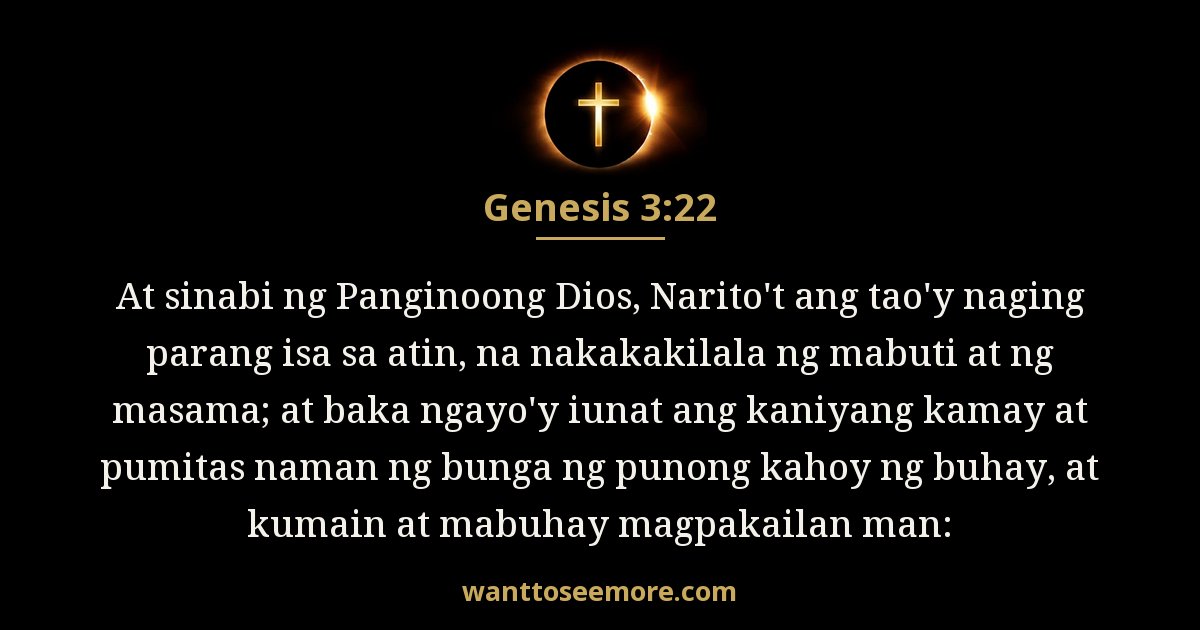 Genesis 3:22