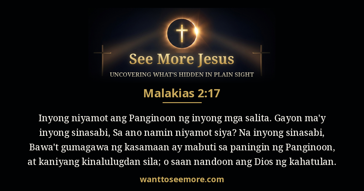 Malachi 2:17