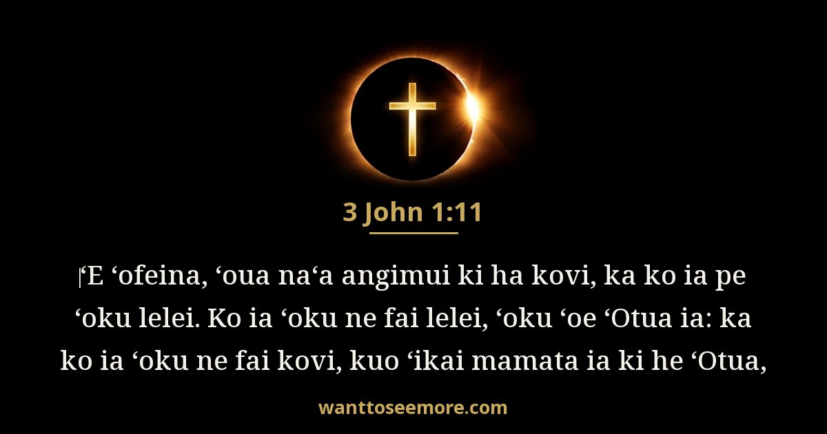 3 John 1:11