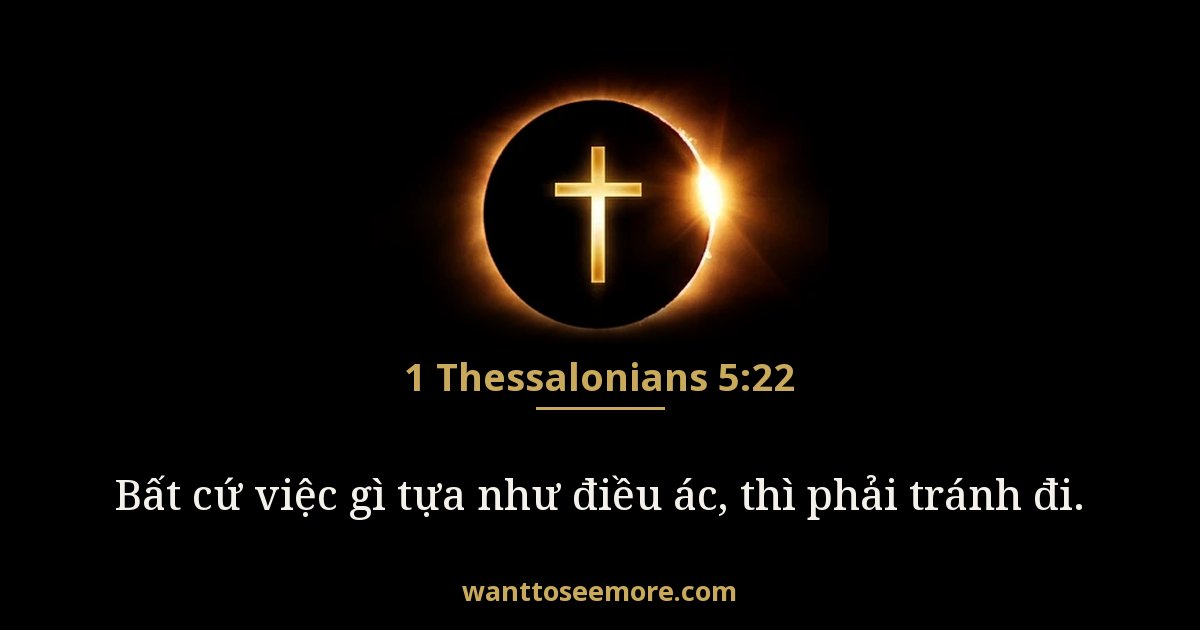 1 Thessalonians 5:22