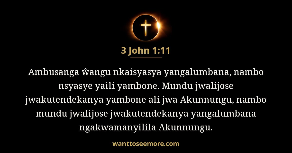 3 John 1:11