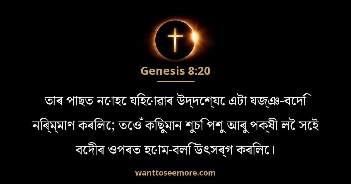 Genesis 8:20