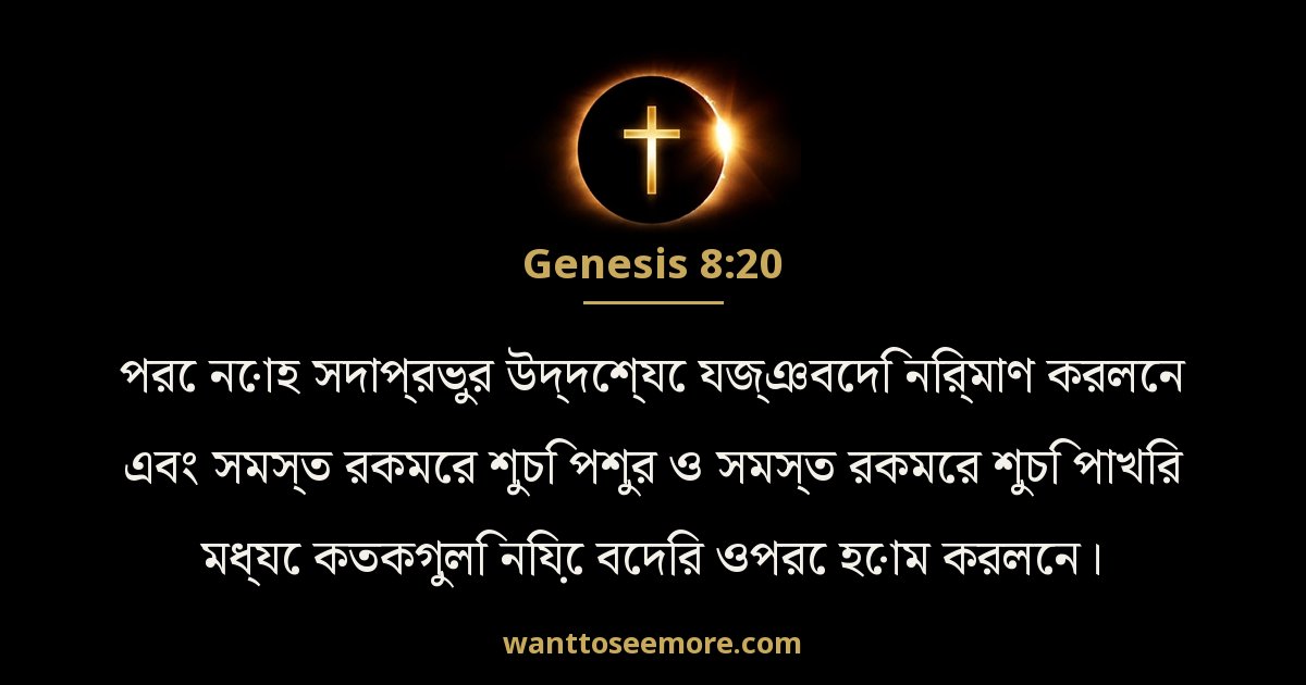 Genesis 8:20