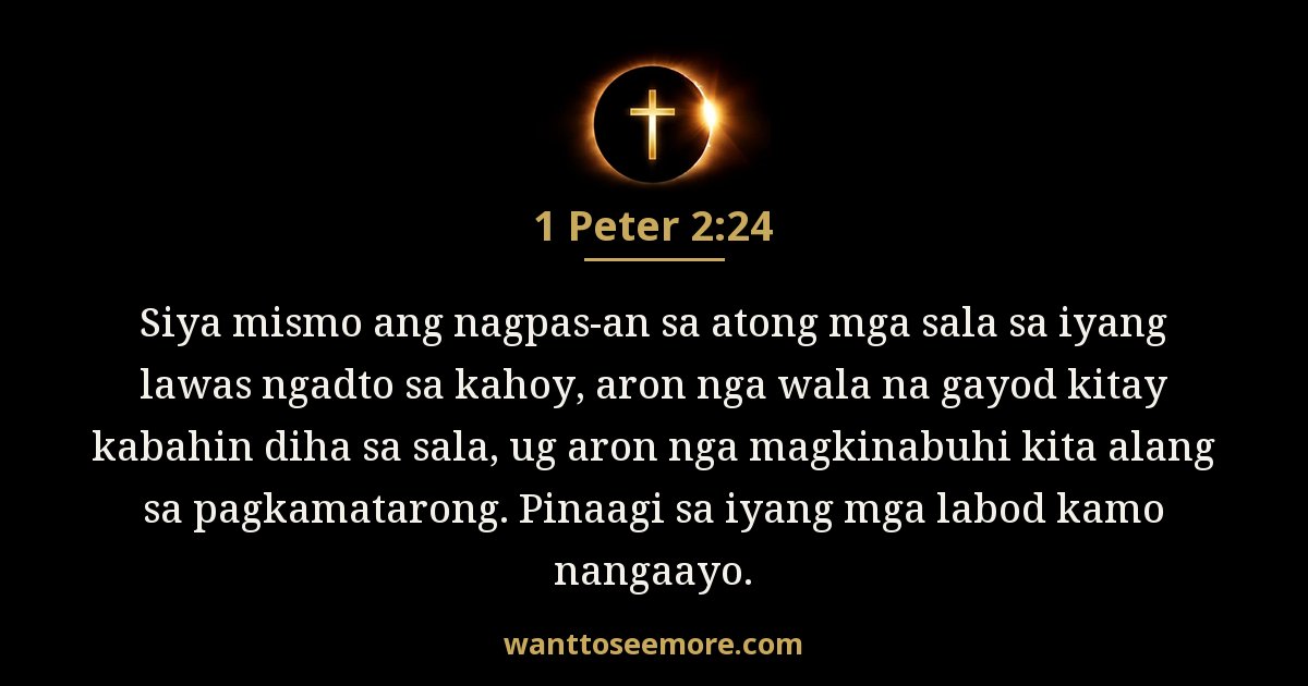 1 Peter 2:24